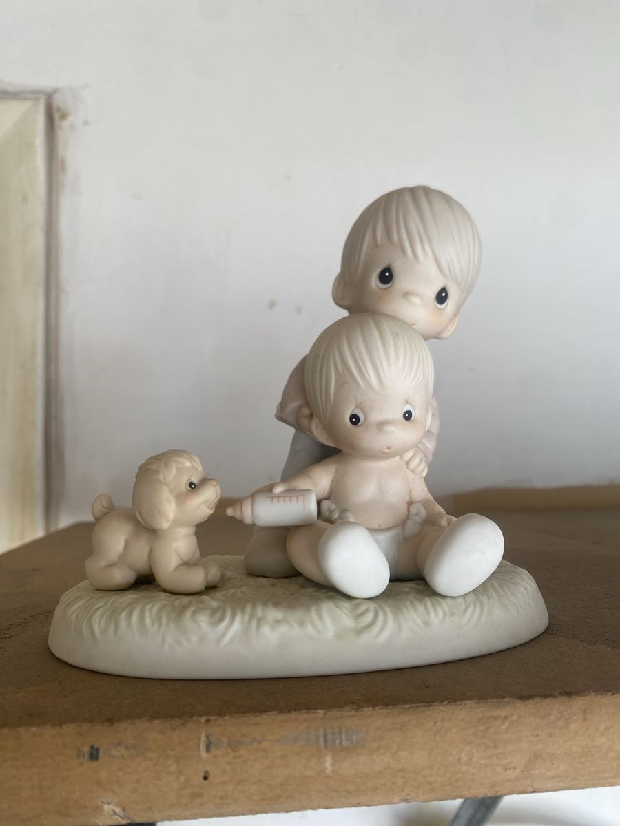 Precious Moments Figurine - Children and Puppy
