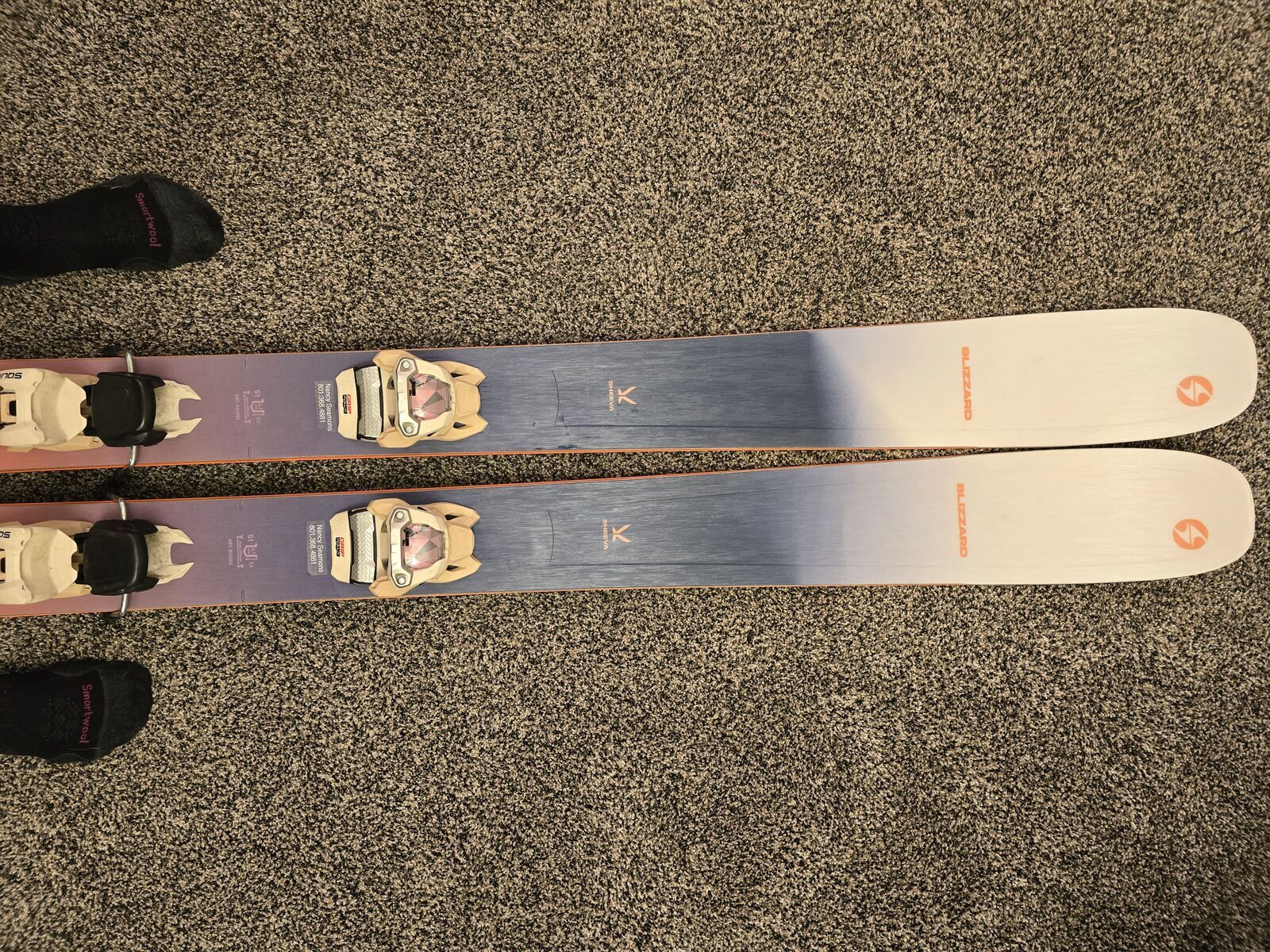 Blizzard Sheeva 10 skis 174 cm w/Marker Squire 11 bindings