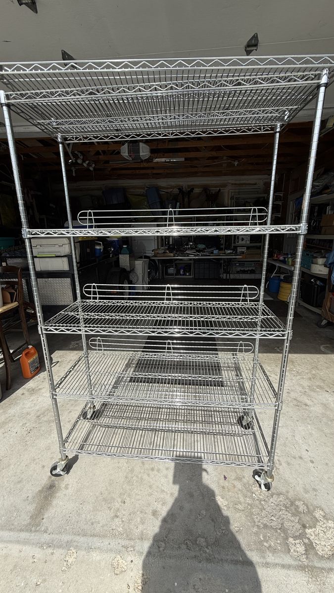 Stainless shelvs
