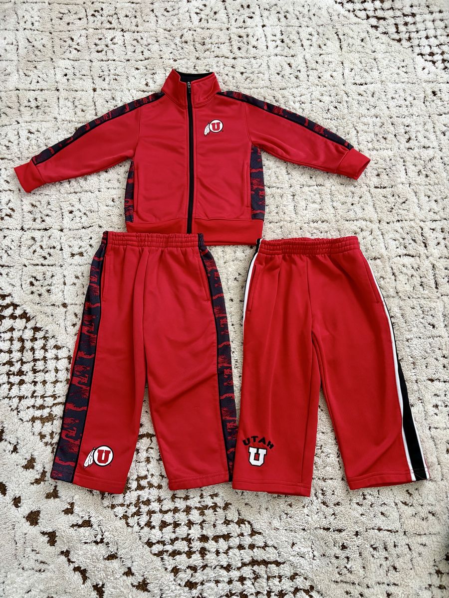Toddler Utah Utes Track Suit (3T)