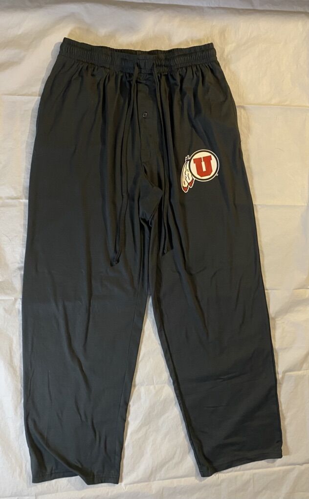 Ute Utes Men’s Medium Pajama Pants W/ Drawstring