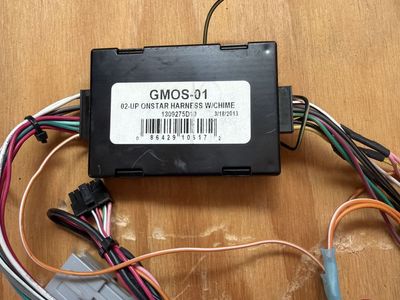 GMOS-01 02-UP OnStar Harness with Chime - Aftermarket Integration for GM Vehicles