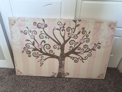 Cherry Blossom Tree Canvas Picture