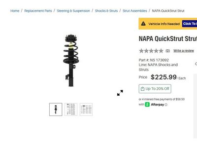 Strut Assembly Right and Left