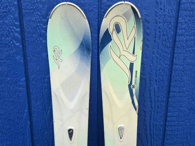 K2 146 cm Women's Skis Marker Adjustable Bindings