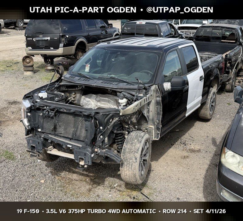2019 Ford F-150 Parts - UTPAP Ogden