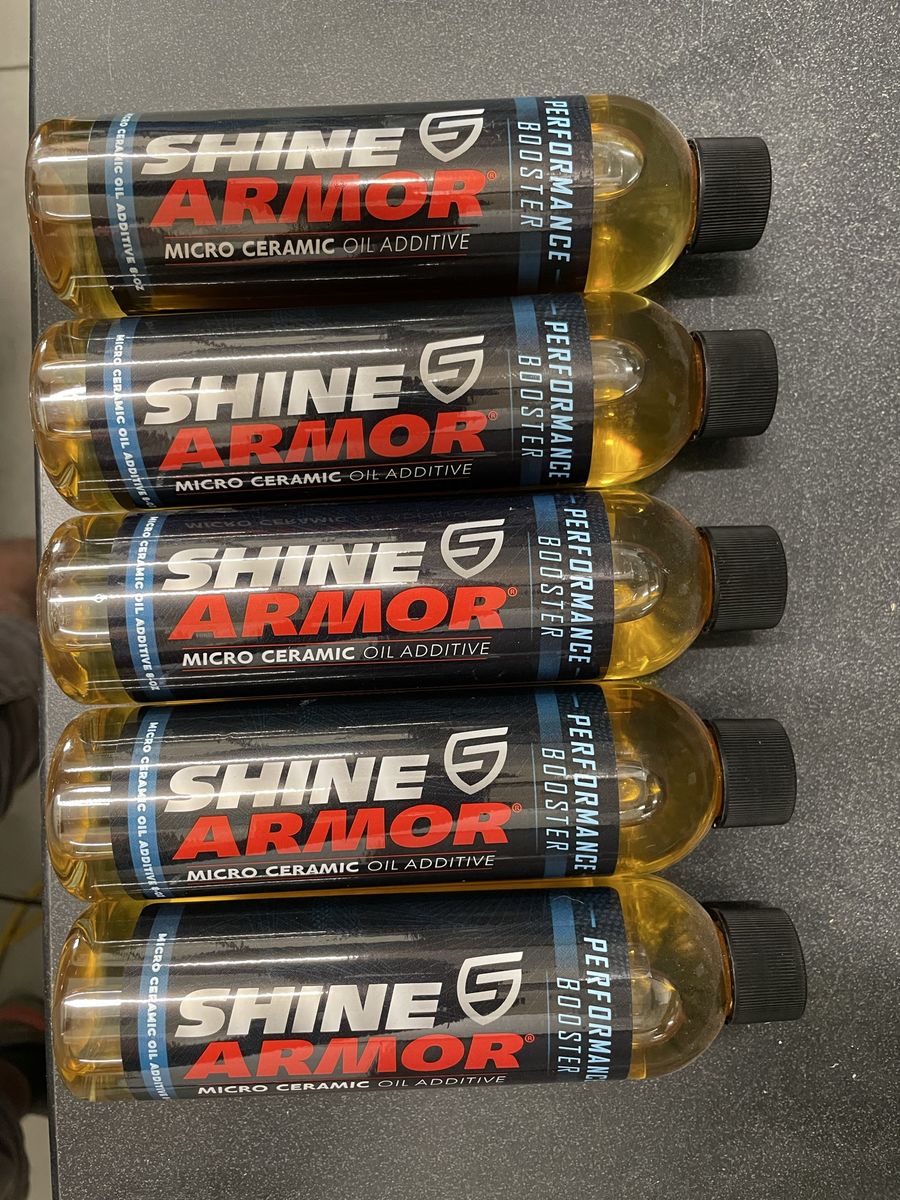Shine Armor Performance Booster Oil Additive - 5 bottles