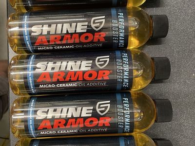 Shine Armor Performance Booster Oil Additive - 5 bottles