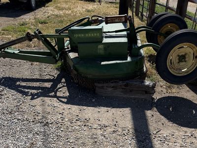 John Deere pull behind mower