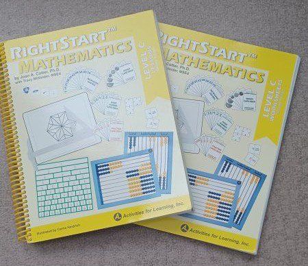 RightStart Mathematics Level C Lessons & Worksheets (2-Book Set, second edition)