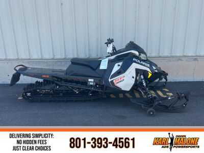 2025 Polaris® 850 RMK SP 155 Mirage Gray / Gloss Black