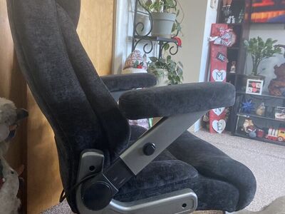 Chair With Air pillow In Back