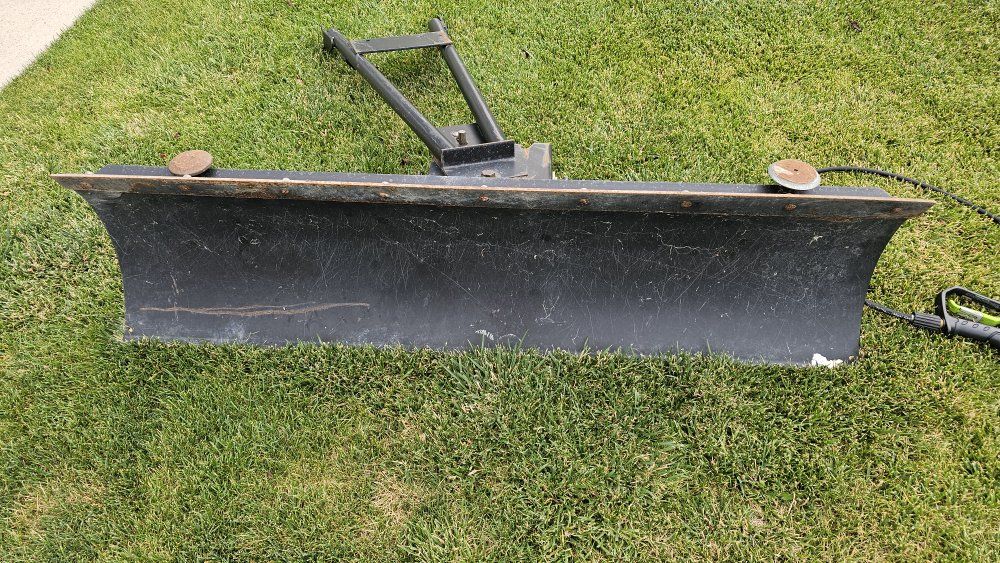 snow plow for can am 4wheller