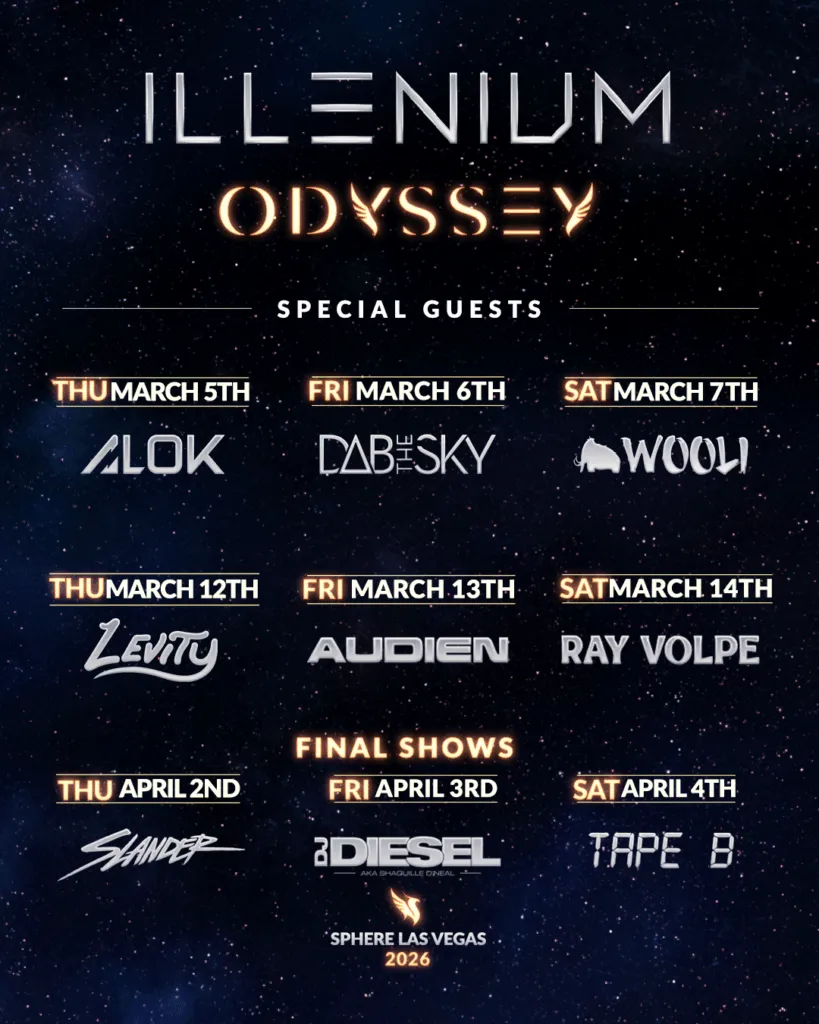 Illenium at The Sphere