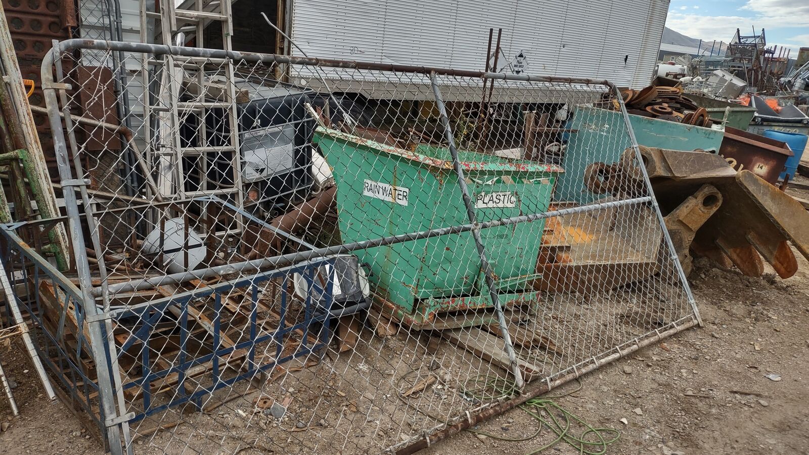 Chain Link Gate - 12' x 6'