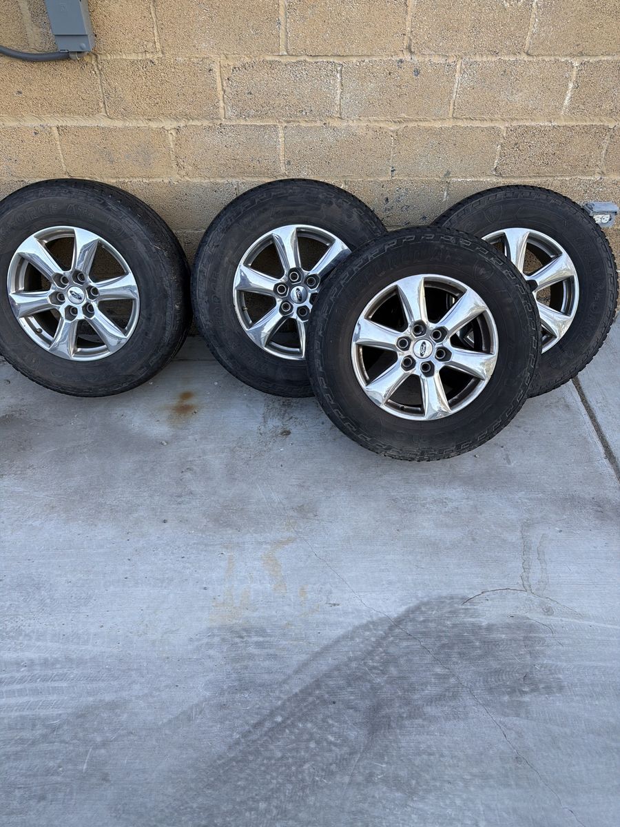 2018 F 150 wheels and tires