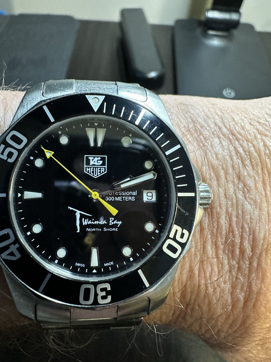 TAG Heuer Aquaracer "Waimea Bay / Eddie Aikau" Limited Edition (Ref. WAB1113)