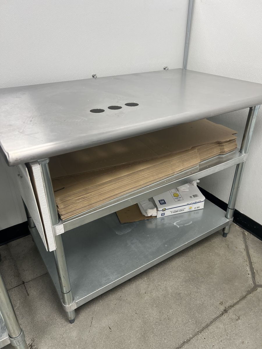 Advance Tabco Stainless Steel Table