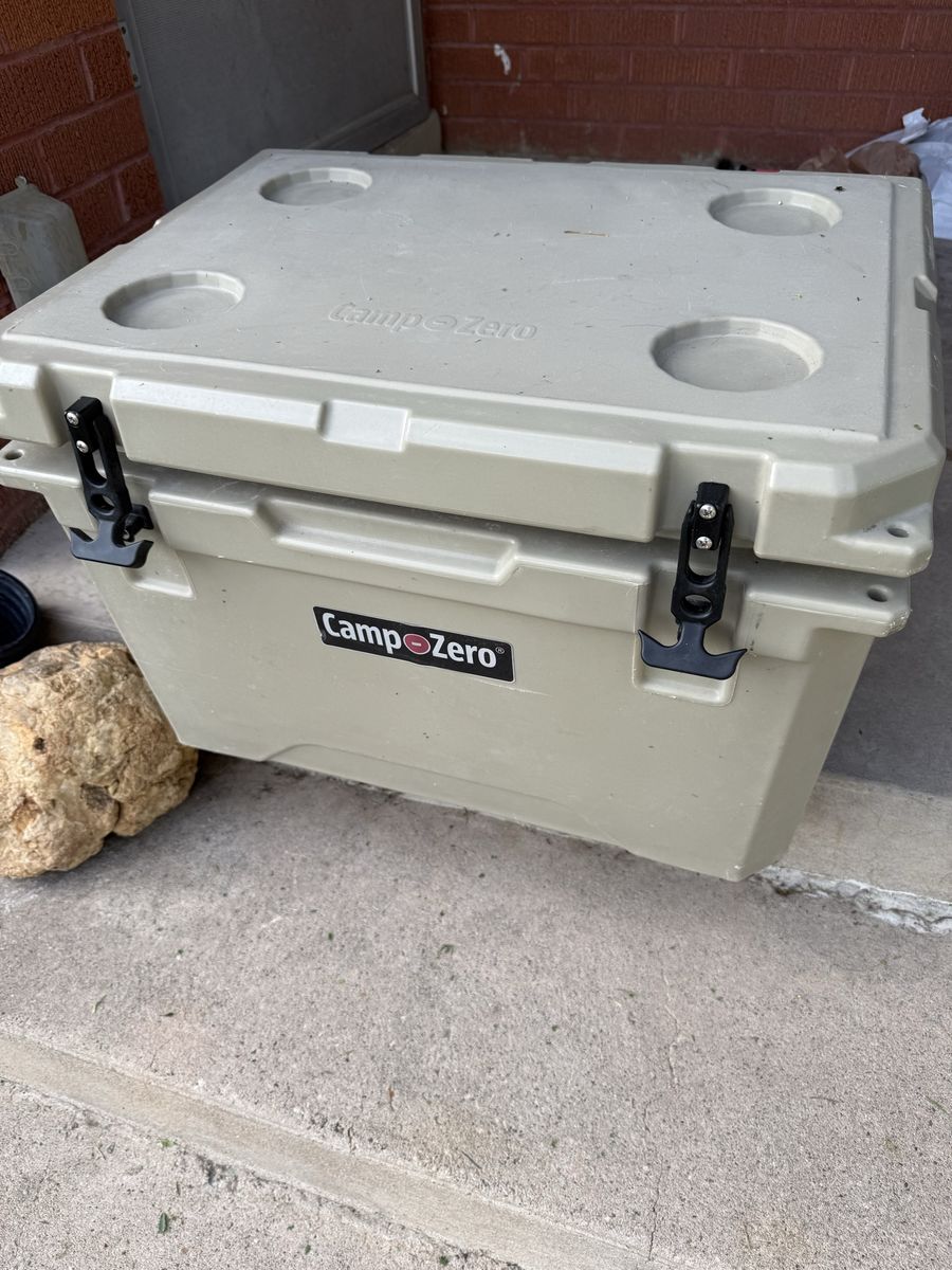 Camp-Zero 40 Premium Roto-Molded Cooler - Tan/Beige