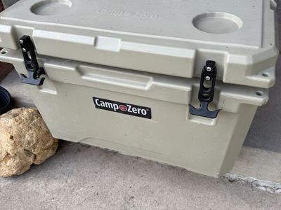 Camp-Zero 40 Premium Roto-Molded Cooler - Tan/Beige