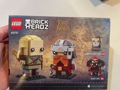 Lego LotR Brickheadz Legolas And Gimli 40751