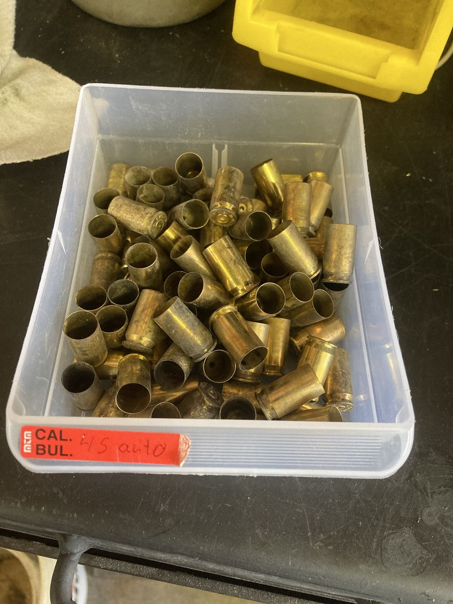 45 auto brass