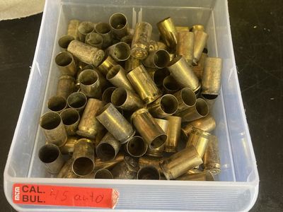 45 auto brass