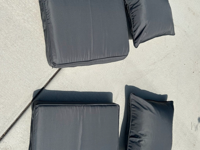 New Outdoor Patio Cushion Set – Gray