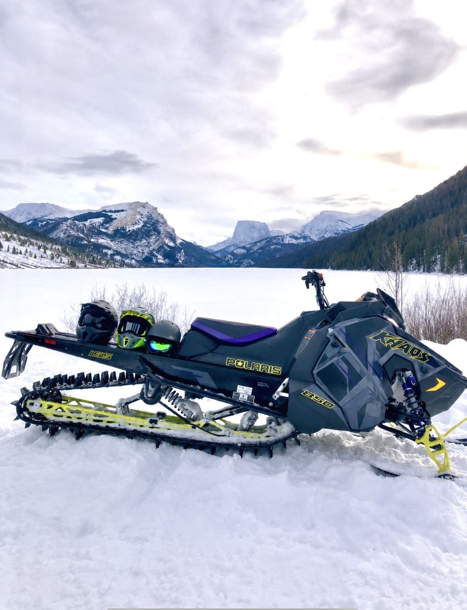 2022 Polaris Khaos 850/165 Snowmobile - Lightly Used, 28.5 Hours