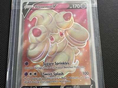 Alcremie V 064/072 Pokémon Trading Card - Ultra Rare Holo