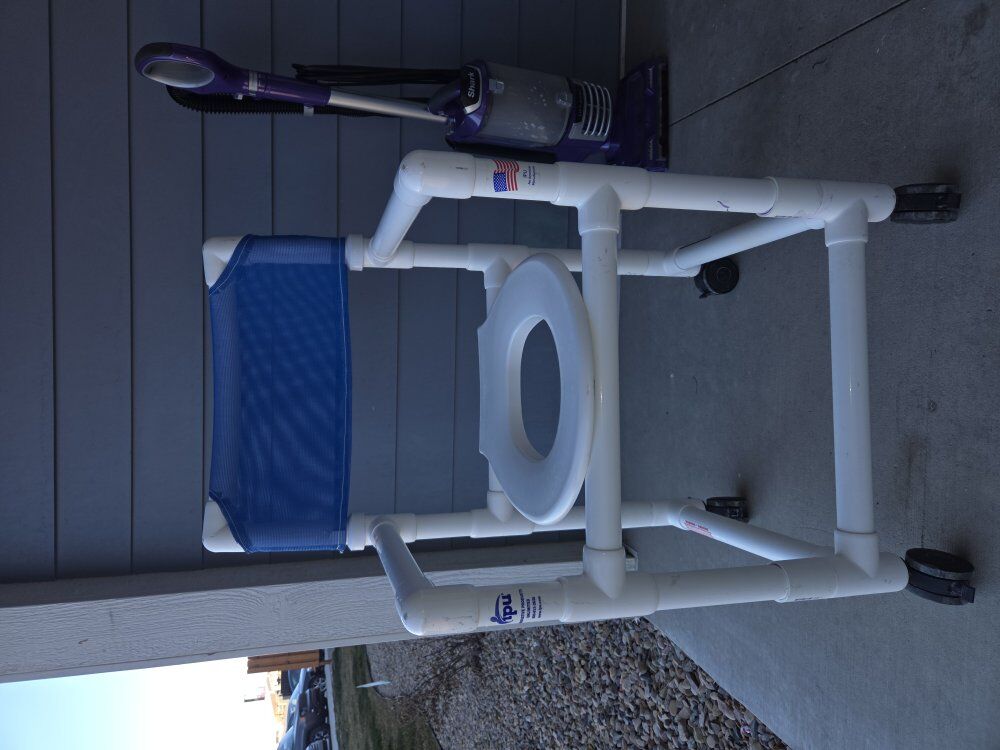 heavy duty shower chair on wheels