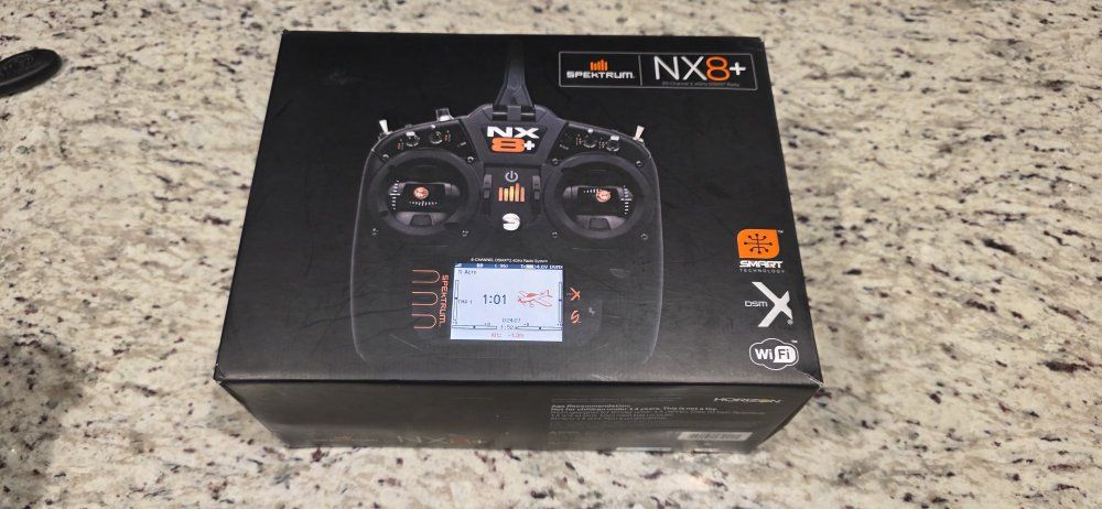 Spektrum NX8+ 8-Channel DSMX Transmitter with AR8010T Receiver & Accessories