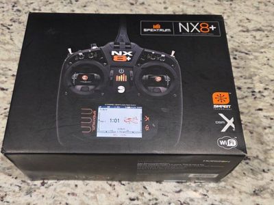 Spektrum NX8+ 8-Channel DSMX Transmitter with AR8010T Receiver & Accessories