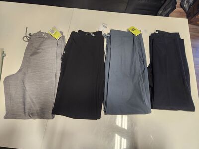 Men’s Pants Bundle – Small & Medium – H&M Dress Pants + Joggers - $35
