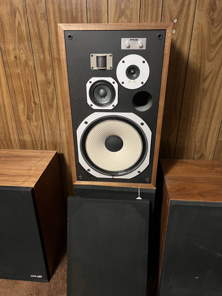 Pioneer HPM-100 Vintage 4-Way Bass-Reflex Loudspeakers - Classic Audio Power