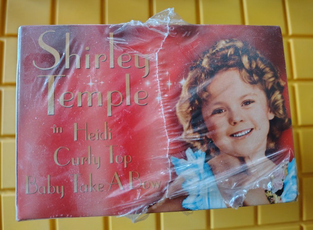 Shirley Temple Triple-Pack Movie Collection VHS NEW 