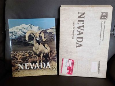Vintage Nevada “Land of Discovery” Book – 1976