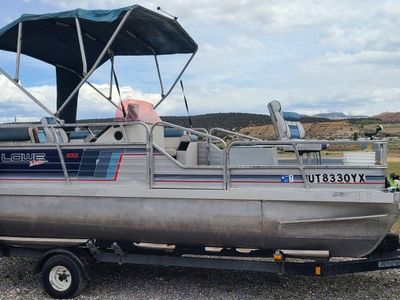 1990 LOWE 189 PONTOON OBO!