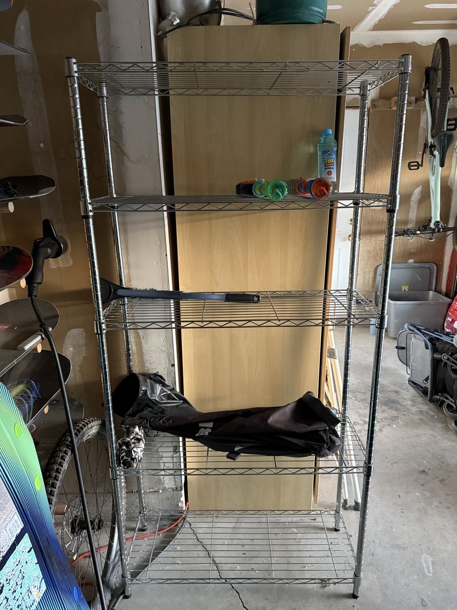 Storage rack. 36" x 14" x 72"