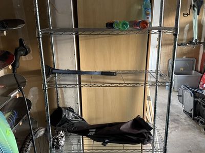 Storage rack. 36" x 14" x 72"