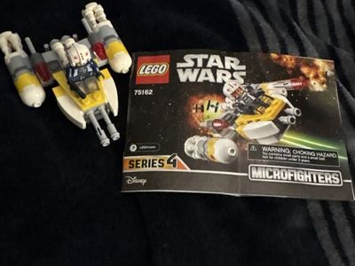 LEGO Star Wars 75162 Y-wing Microfighter Series 4 with Pilot Minifigure & Instructions