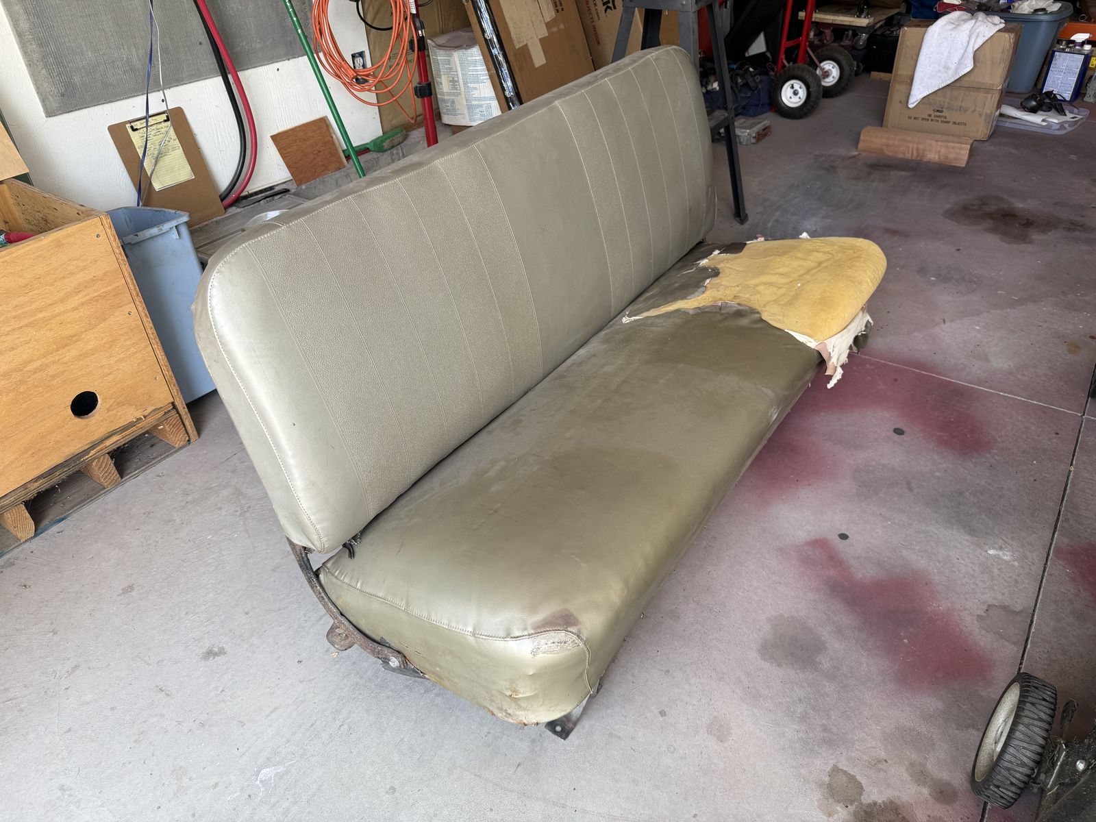 Chevy C10 1960-66 Seat, Gas Tank, Fender, other items
