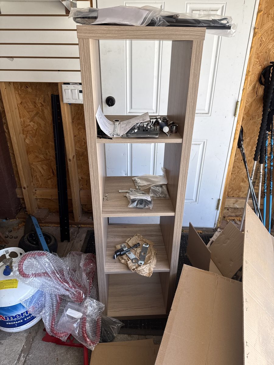 FREE IKEA KALLAX Shelf (1x4 Cube Storage Unit)