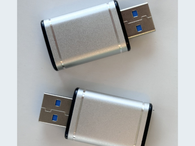 USB Data Blocker Quick Charge Silver BULK