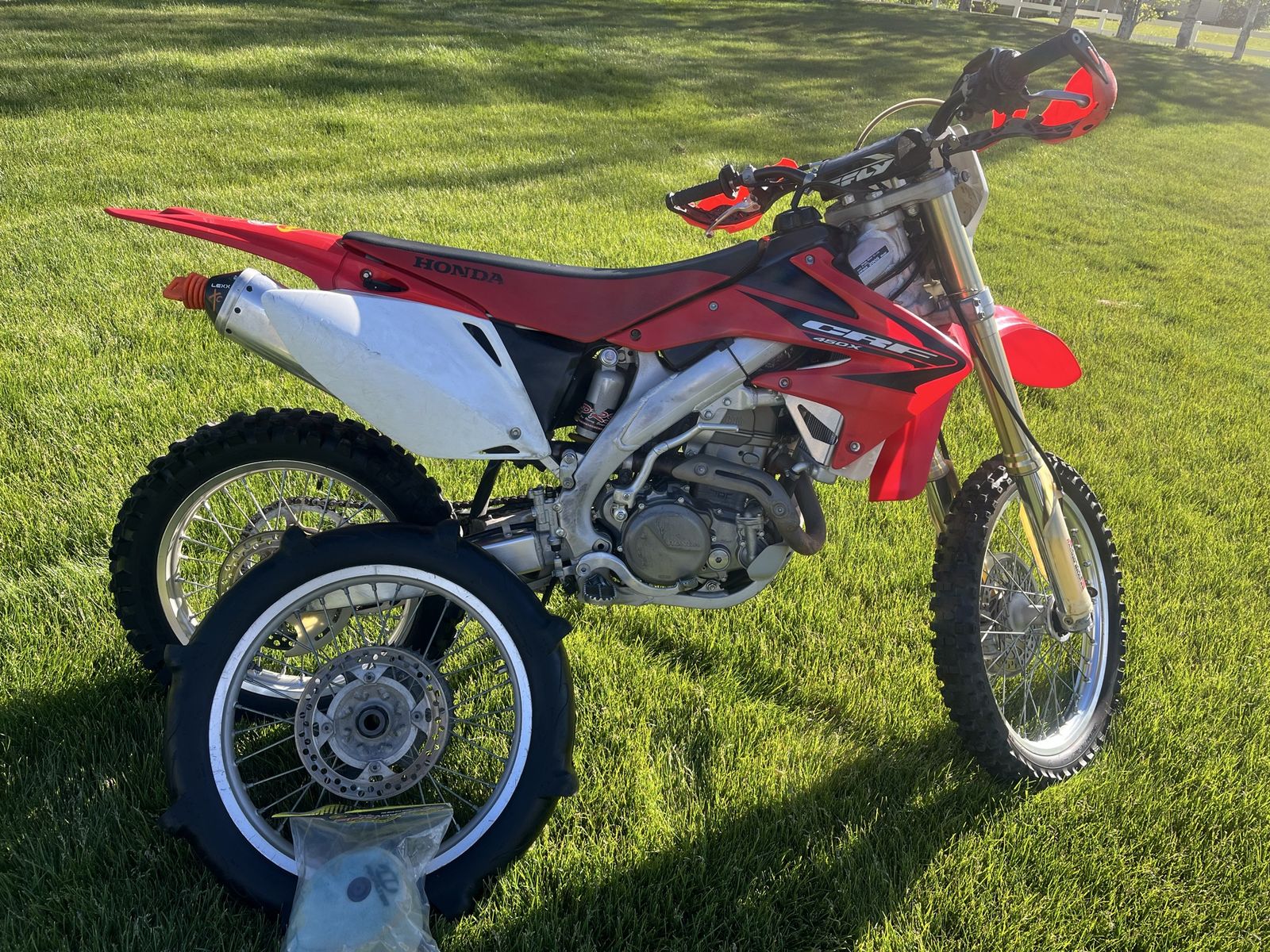 Honda CRF450X electric start