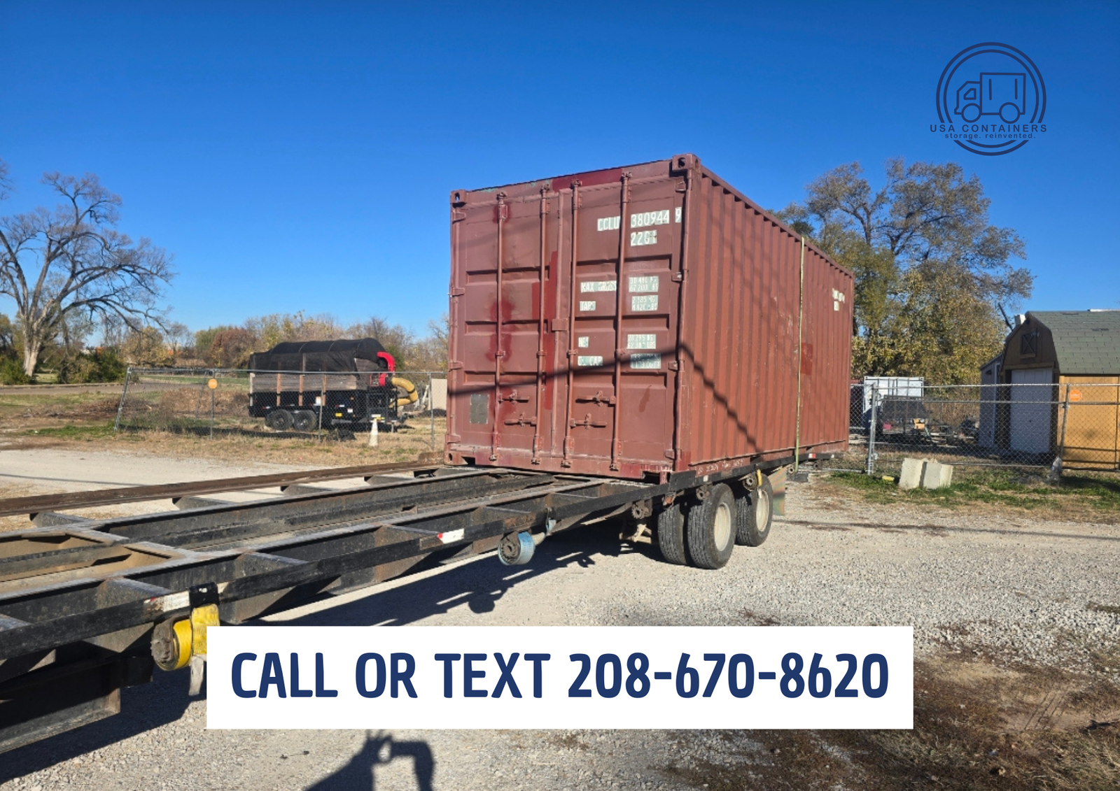 Local Idaho Company - 20ft and 40ft containers - Pick and choose your container