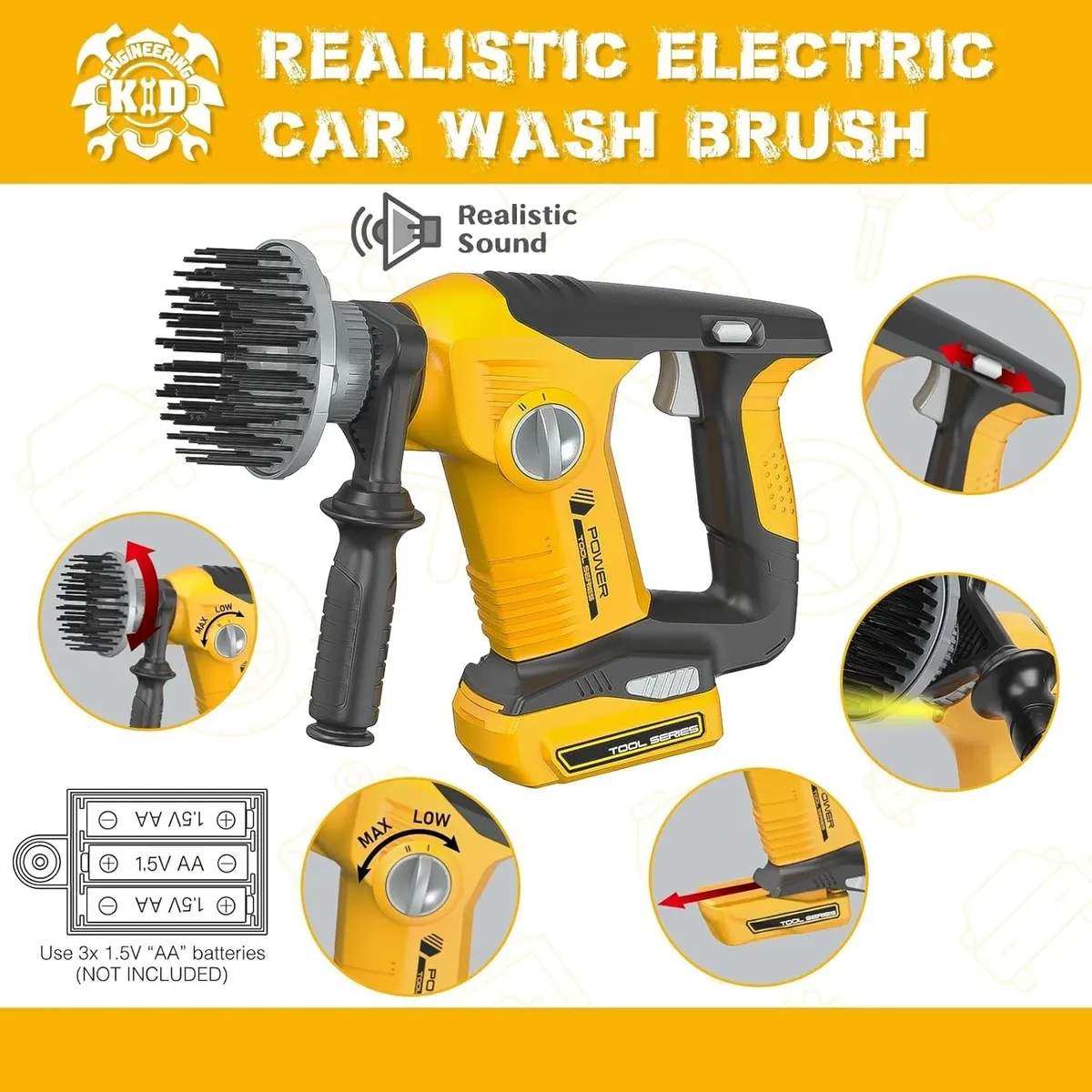 Kids Clean Car Wash Toy