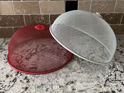 Reusable Outdoor Picnic Food Cover Mesh, Food Cover Neet Keep Out Flies, Bugs, Mis