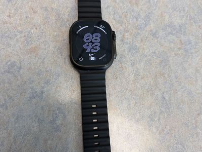 Apple Watch Ultra 2 (GPS + Cellular) 49mm Titanium Case w/ Black Ocean Band - Excellent Condition