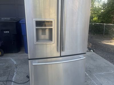 LG Stainless refrigerator 20.5 size